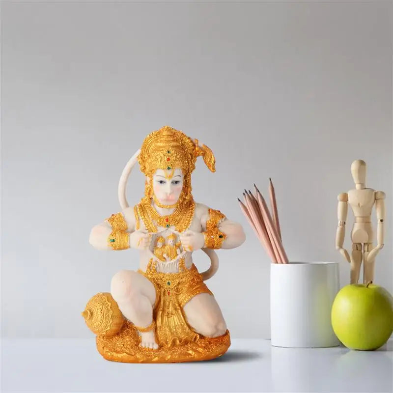 1 Stück Hanuman Buddha Affengott Figurine Südostasiatischer Stil Heimskulptur Lord Hanuman Statue Buddha Figur Ornament