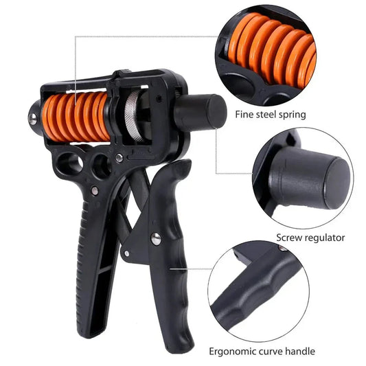 Frendorf | Verstellbarer 5-165kg Schwerer Handgriff-Stärker - Fingerexpander für Arm-, Handgelenk- und Unterarmtraining