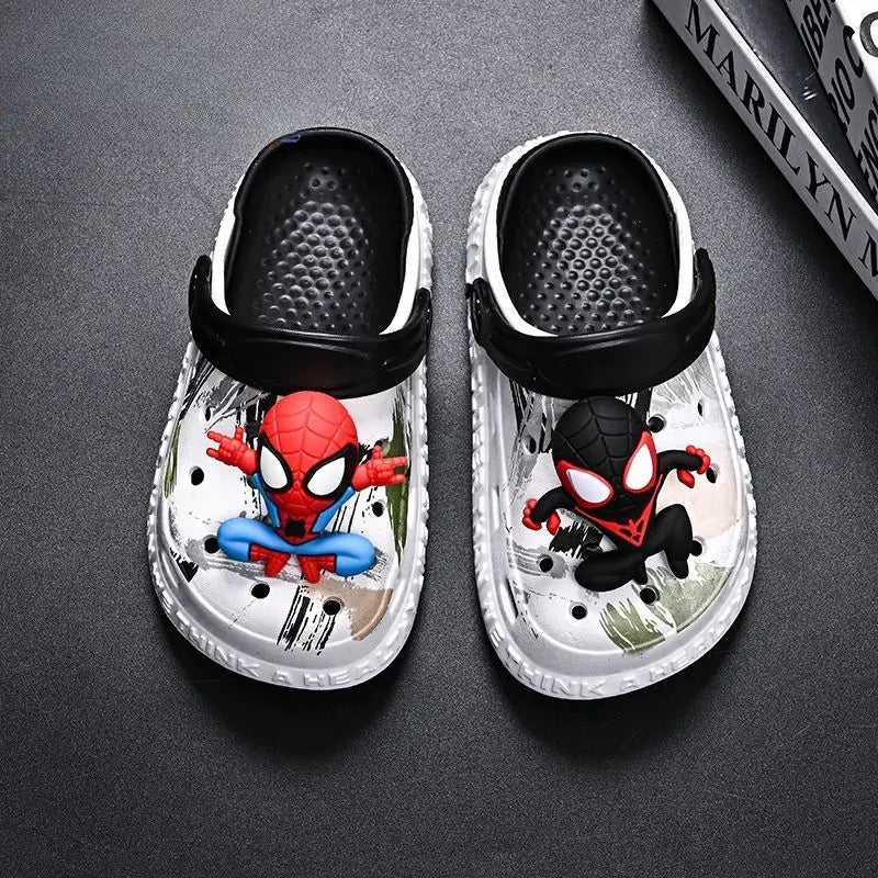 Frendorf | Spider-Man Kinder Hausschuhe - Bequem und Verspielt für Sommer Spaß