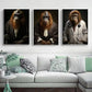 1Stk Wandkunst Leinwand Malerei Tier Zuhause Dekor Wohnzimmer Innendekoration Arzt Poster Schlafzimmer Anwalt Orang-Utan Dekoration