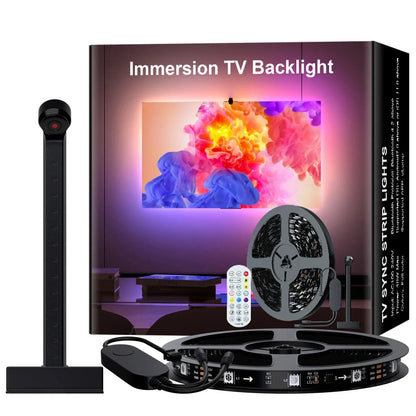 Frendorf | TV Hintergrundbeleuchtung Synchronisieren Heimkino LED Streifen
