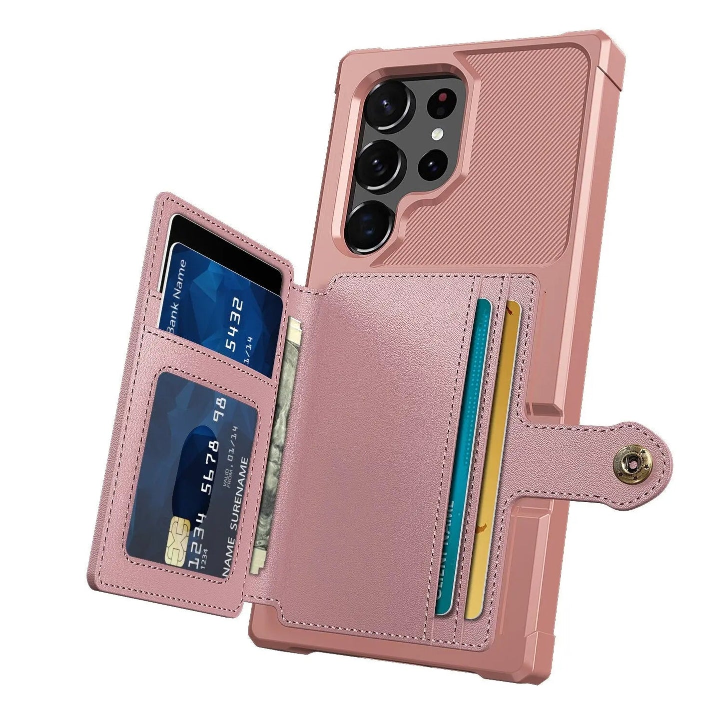 Frendorf | Pinnacle Wallet-Hülle mit Kartenhalter für Samsung Galaxy S23 Ultra