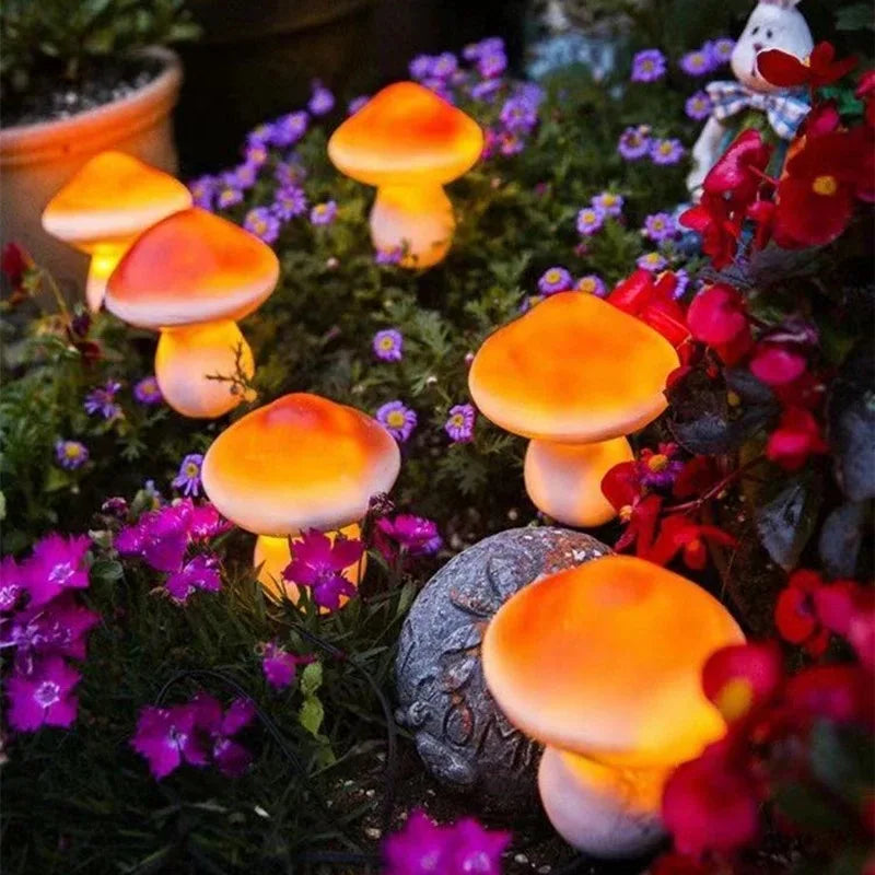 Frendorf | SolarShroom LED Gartenlampe | Solar Pilz Licht | Wasserdicht & Stimmungsvolle Beleuchtung | Deko für Garten & Weg