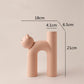 Frendorf | Mini Cat Elegante Minimalistische H-förmige Blumenvase