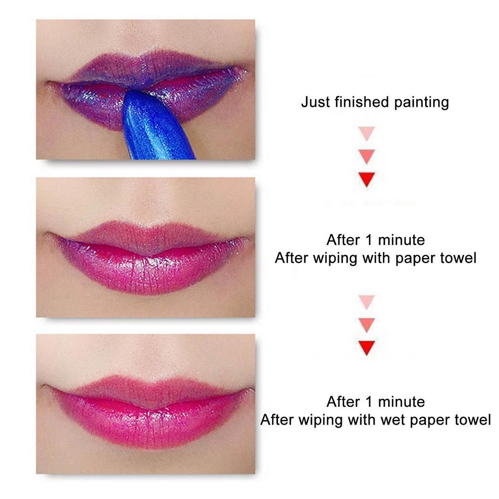 Frendorf | Blauer farbwechselnder Lippenstift