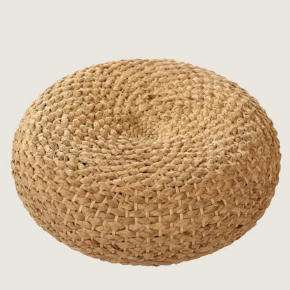 Japanisches Tatami Rattan Meditationskissen - Strohwoven Yoga Matte