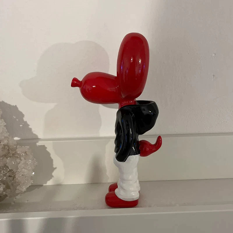 Frendorf | Welpe moderne Ballonhunde-Skulptur