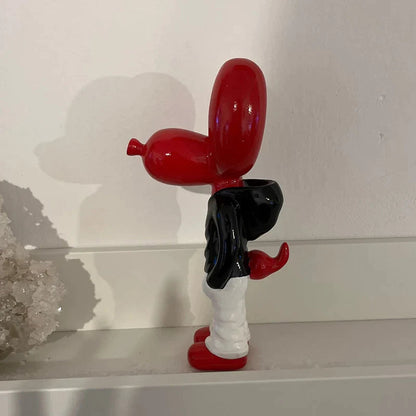 Frendorf | Welpe moderne Ballonhunde-Skulptur