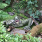 Kreatur The Black Lagoon Grabskulpturen Figur Gartengebäude Outdoor Ornamente Monster Statue Mann Halloween Dekoration