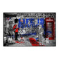 Modern Pop Wall Art Street Graffiti Bus Car Charles Chaplin HD Canvas Nordic Poster Print Home Bedroom Living Room Decoration