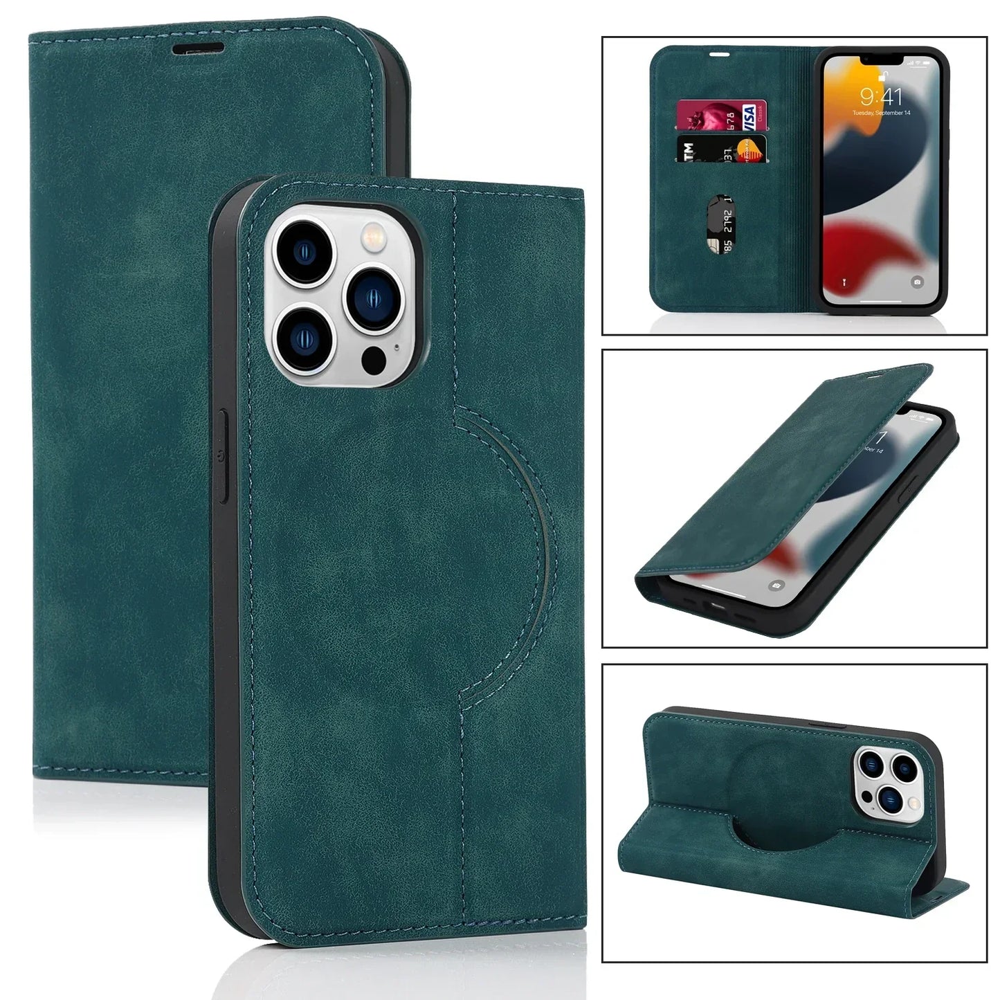 Frendorf | Magnetische Wallet Hülle MagSafe Wireless Charging- iPhone