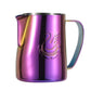 600ml Edelstahl-Kaffeekanne Milchaufschäumer Tasse Sahnebereiter Espresso Latte Art Werkzeug Eleganter Schwan