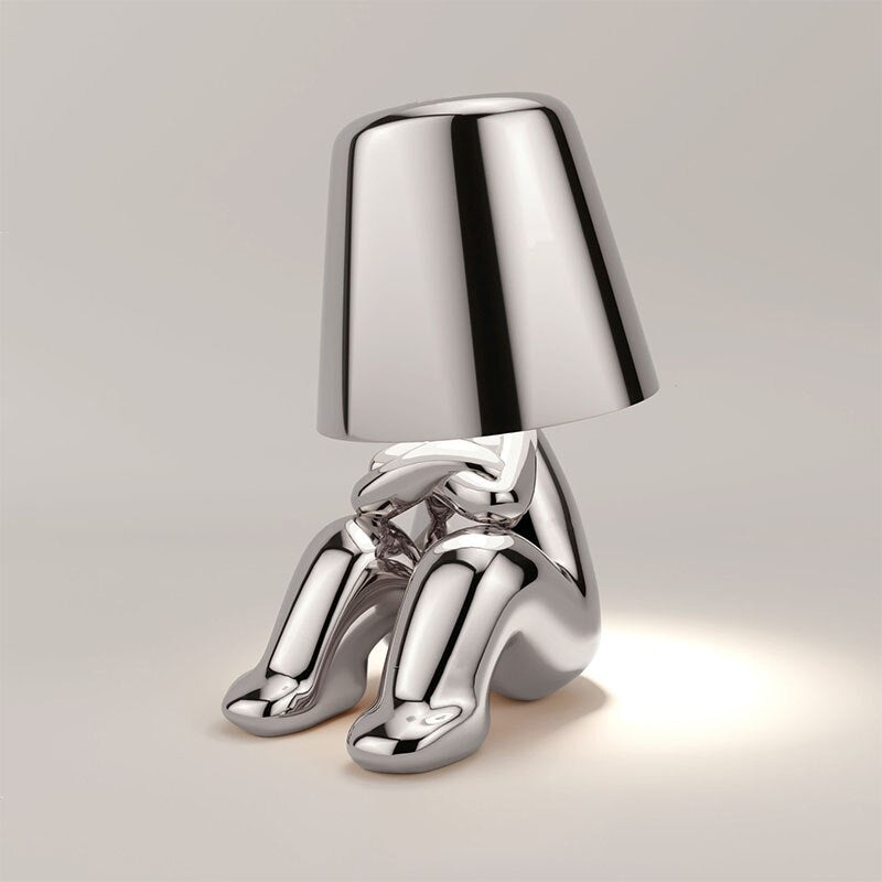 Frendorf - Künstlerische Moderne LED Tischlampe | Dimmbare Beleuchtung je nach Stimmung