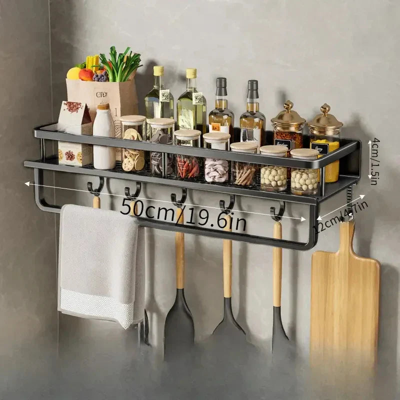 KitchenStyle – Elegantes Wandregal für eine Organisierte Küche