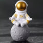 Harz-Astronaut-Figur Statue Raumfahrer Skulptur Pädagogisches Spielzeug Schreibtisch-Dekoration Astronaut-Modell Für Kinder Geschenk