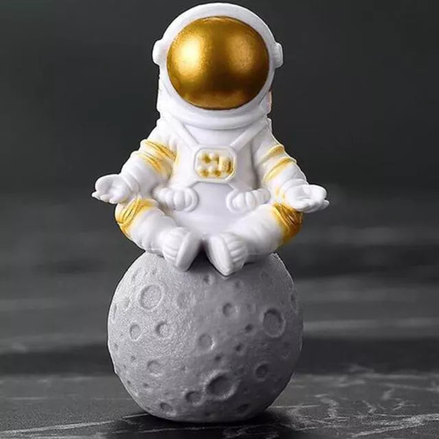 Harz-Astronaut-Figur Statue Raumfahrer Skulptur Pädagogisches Spielzeug Schreibtisch-Dekoration Astronaut-Modell Für Kinder Geschenk