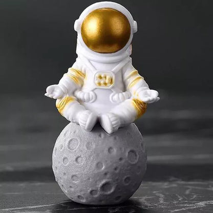 Harz-Astronaut-Figur Statue Raumfahrer Skulptur Pädagogisches Spielzeug Schreibtisch-Dekoration Astronaut-Modell Für Kinder Geschenk