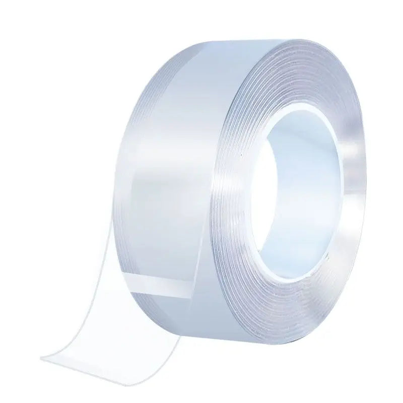 Nano doppelseitiges Klebeband: Wasserdichtes transparentes wiederverwendbares Acrylband für die Heim- und Badezimmerdekoration - vielseitige Klebelösung