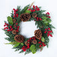 Rote Beeren Weihnachtskränze