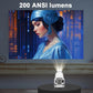 Frendorf | Vision4K Android Projektor Pro | 4K UHD Beamer | WLAN & Bluetooth | Heimkino & Streaming