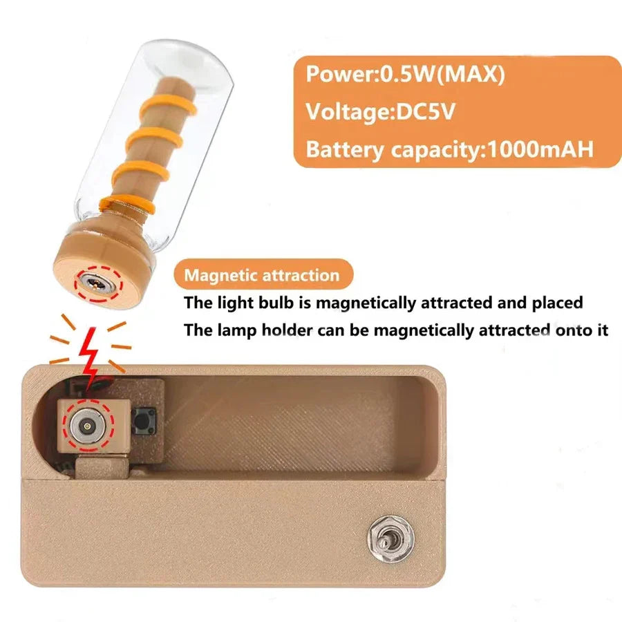Frendorf | Mechanische Flip Wiederaufladbare Nachtlampe