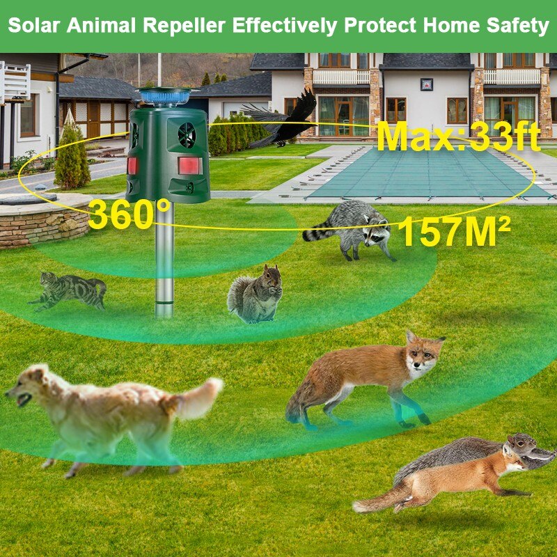 Frendorf | Solar-Ultraschall-Repeller