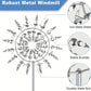 Windmühle Spinner | Einzigartiges windbetriebenes Gartendekor aus Metall