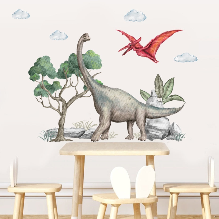 Frendorf | Cartoon Wandtattoos Schöne Dinosaurier