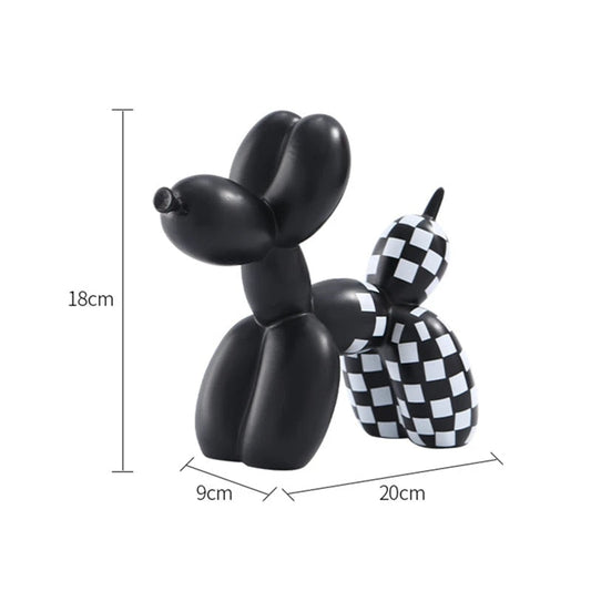 Luxuriöse Wohnkultur, Ballonhund Deko, Büroschreibtisch Zubehör, Tier Deko, moderne beliebte Kunst, nordische Statuen