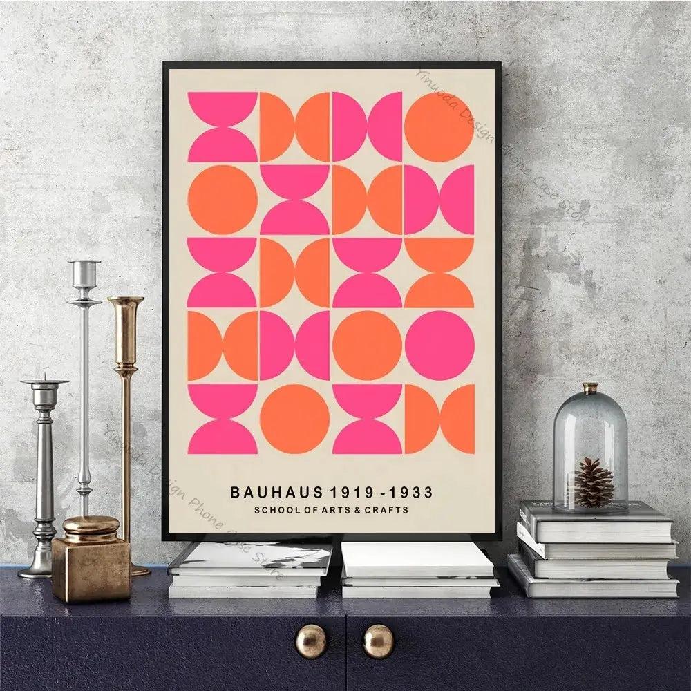 Frendorf | Bauhaus Poster: Erheben Sie Ihre Dekoration mit moderner abstrakter Kunst