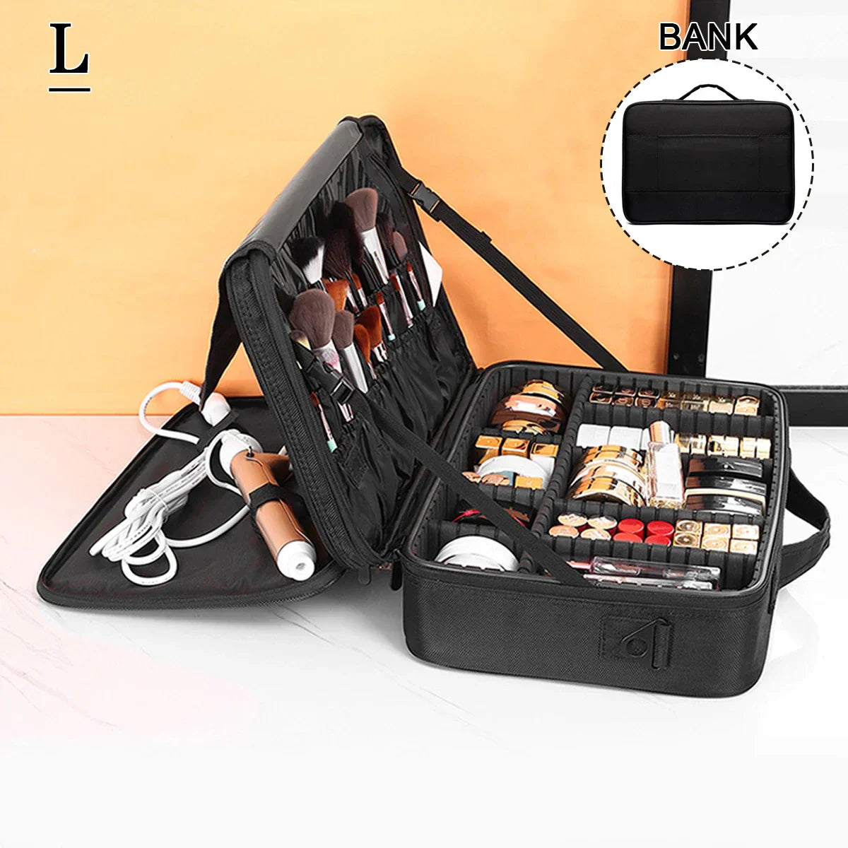 Frendorf | BeautyBox Pro | Make-up-Tasche für Profis | Robustes Design & Maximale Ordnung