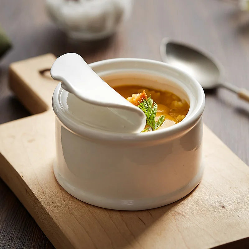 Zeitgenössische Französische Zwiebelsuppe Schüssel – Premium Keramik Suppe & Eintopf Schüssel