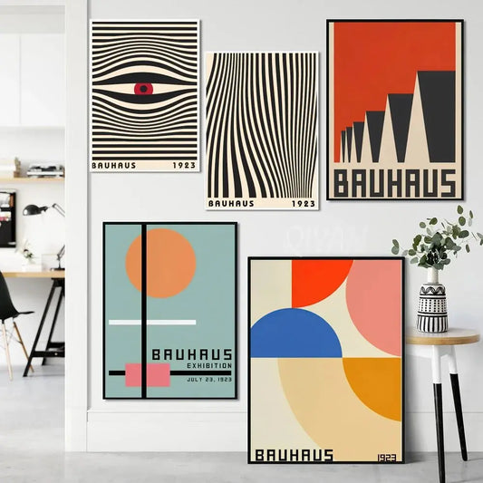 Frendorf | Bauhaus-Poster für ein elegantes Interieur in nordischer abstrakter Geometrie