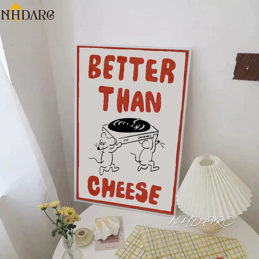 Korean Lovely Dinosaur Maus Cartoon Design Innenmalerei Leinwanddruck Poster Wandbild Kunst Wohnzimmer Heimdekoration