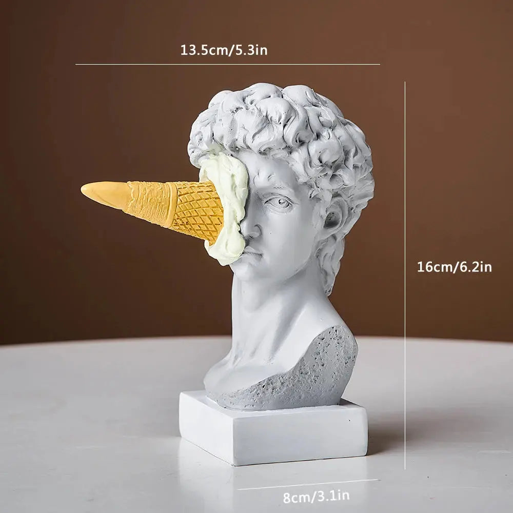 Frendorf | David Statue Eiscreme Edition: Gourmet und Elegante Kunst