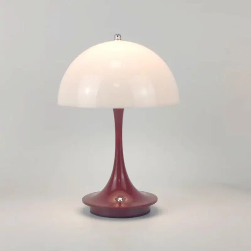 Frendorf | Pilz 3-Farben-Dimmbares Aufladbares LED-Tischlampen