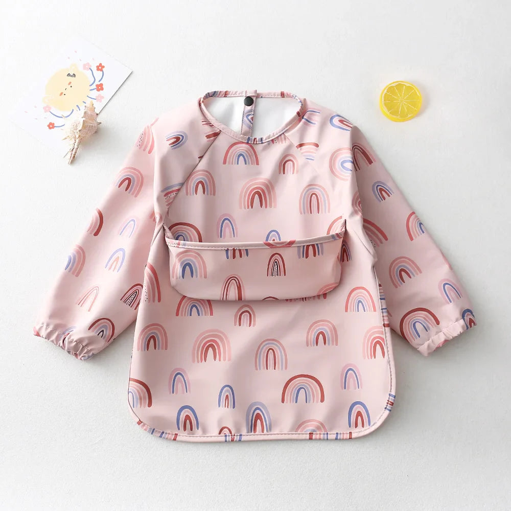 Langärmlige wasserdichte Smock für Kinder