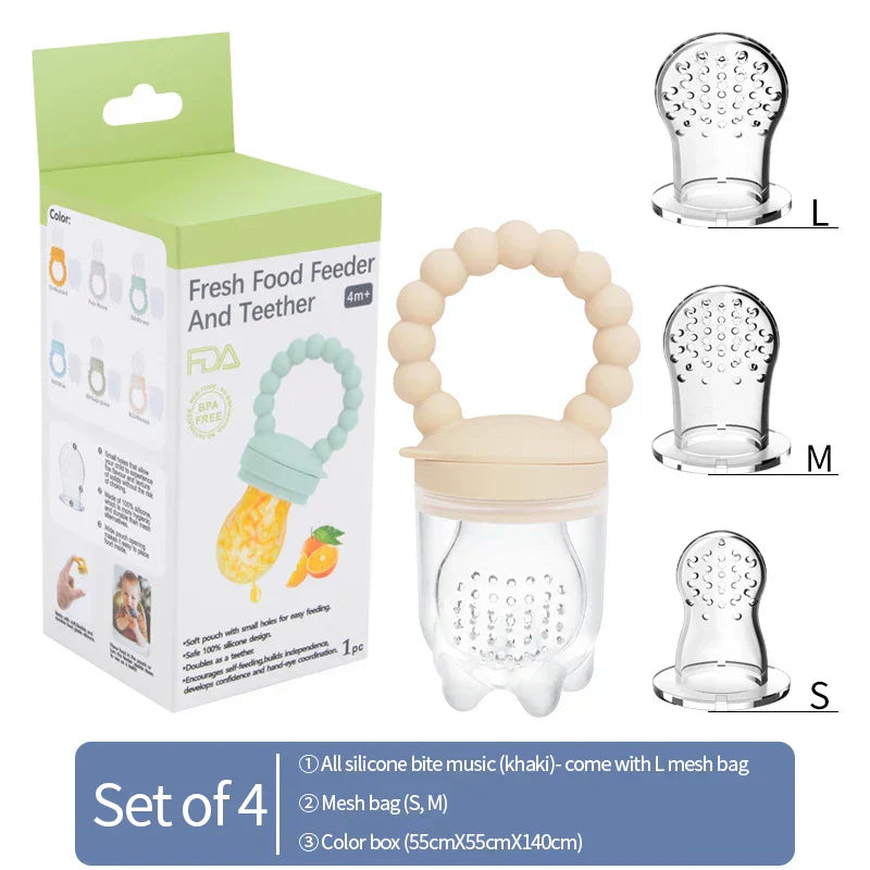 Frendorf | Frucht-Schnuller für Babys – Sicheres Kauen & Selbstständiges Essen lernen (1+1 GRATIS Aktion)