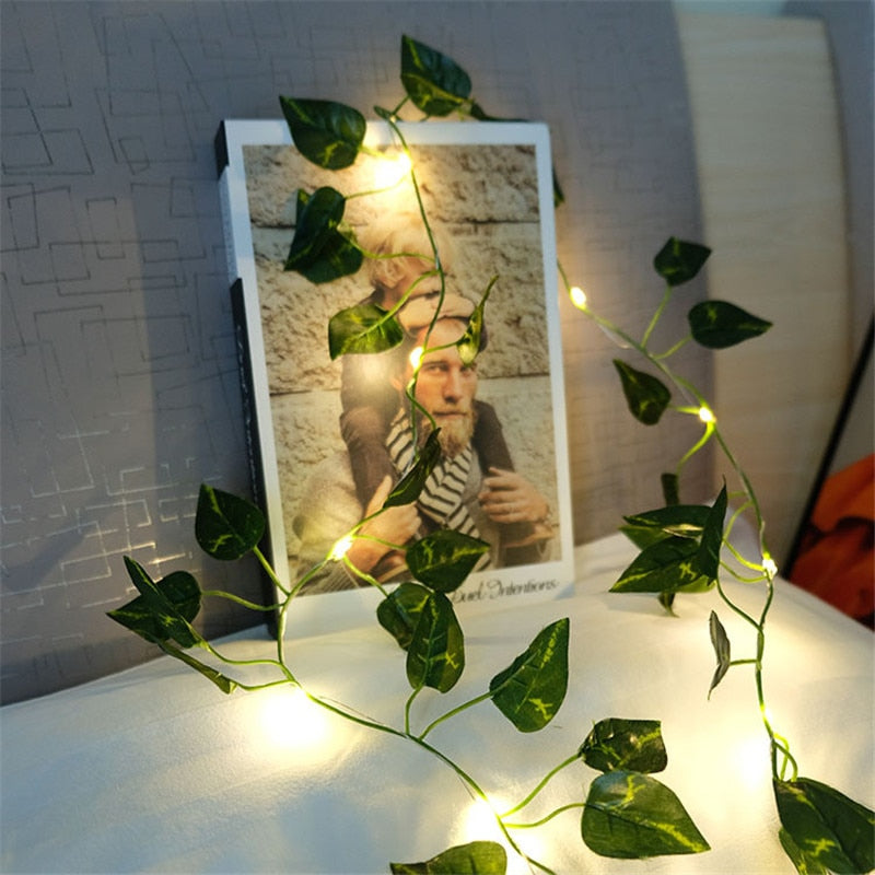 Gartenreben-LED-Lichterkette