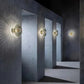 Moderne Wandleuchte aus Glas