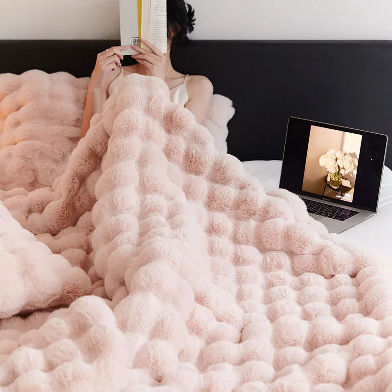 Frendorf | ChicWarmth Premium Kuscheldecke | Hochwertiger Plaid | Luxuriös & Warm für Zuhause