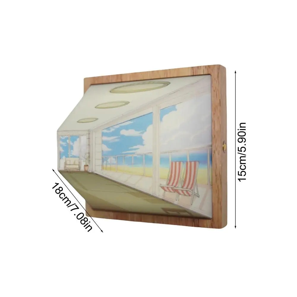 Frendorf | 3D Vision Play Wandlampe Kunst