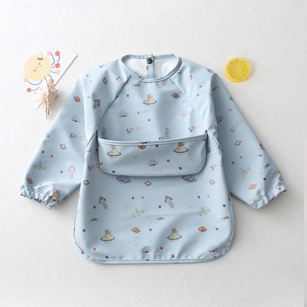 Langärmlige wasserdichte Smock für Kinder