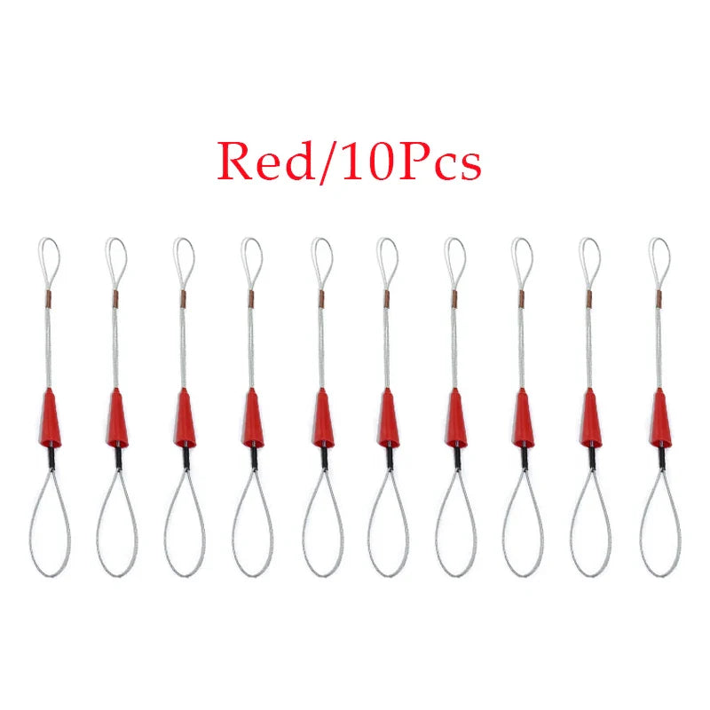 Frendorf | 10 Stück Kabelzieher Drahthalter – Schnelles Ziehwerkzeug für Fischbandrolle und Luftkanaldrahttraction