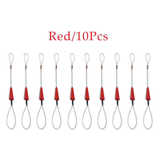 Frendorf | 10 Stück Kabelzieher Drahthalter – Schnelles Ziehwerkzeug für Fischbandrolle und Luftkanaldrahttraction