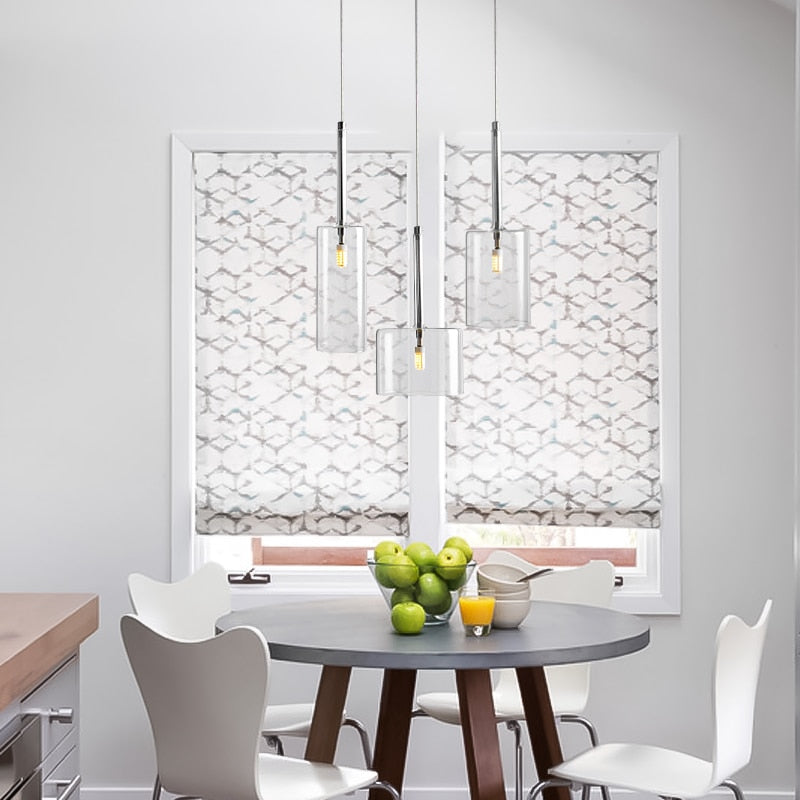 Frendorf | AuraGlas Elegante Glas-Deckenleuchte | Esszimmerlampe | Zeitloses Design | Stimmungsvolle Beleuchtung
