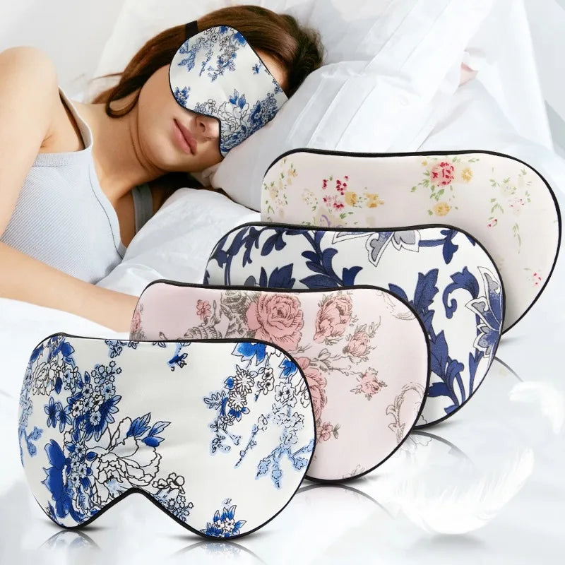 Frendorf | DreamSilk Premium Schlafmaske aus Maulbeerseide | Luxuriös | Hautfreundlich | Lichtundurchlässig | Für erholsamen Schlaf