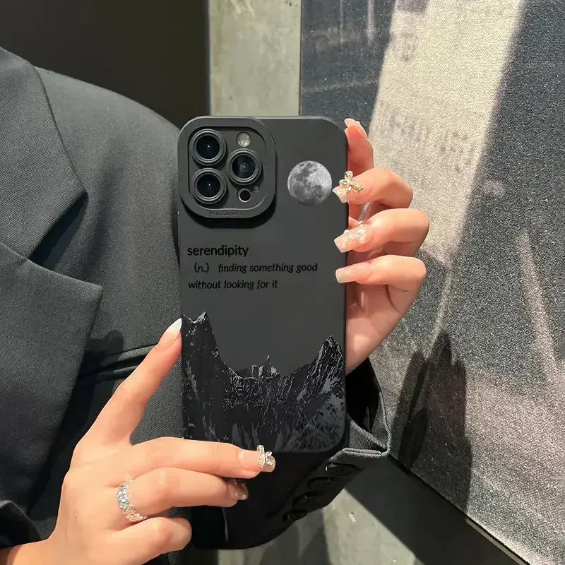 Frendorf | Schwarze Lippen, Monddruck Samsung Stoßfeste Handyhülle