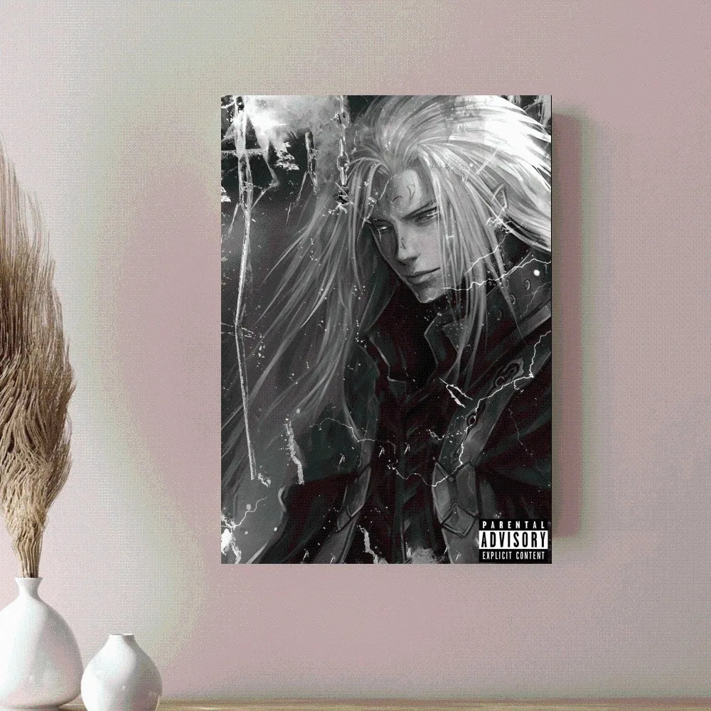 Rapper O-Odetari Poster Zuhause Büro Wand Schlafzimmer Wohnzimmer Küche Dekoration Malerei
