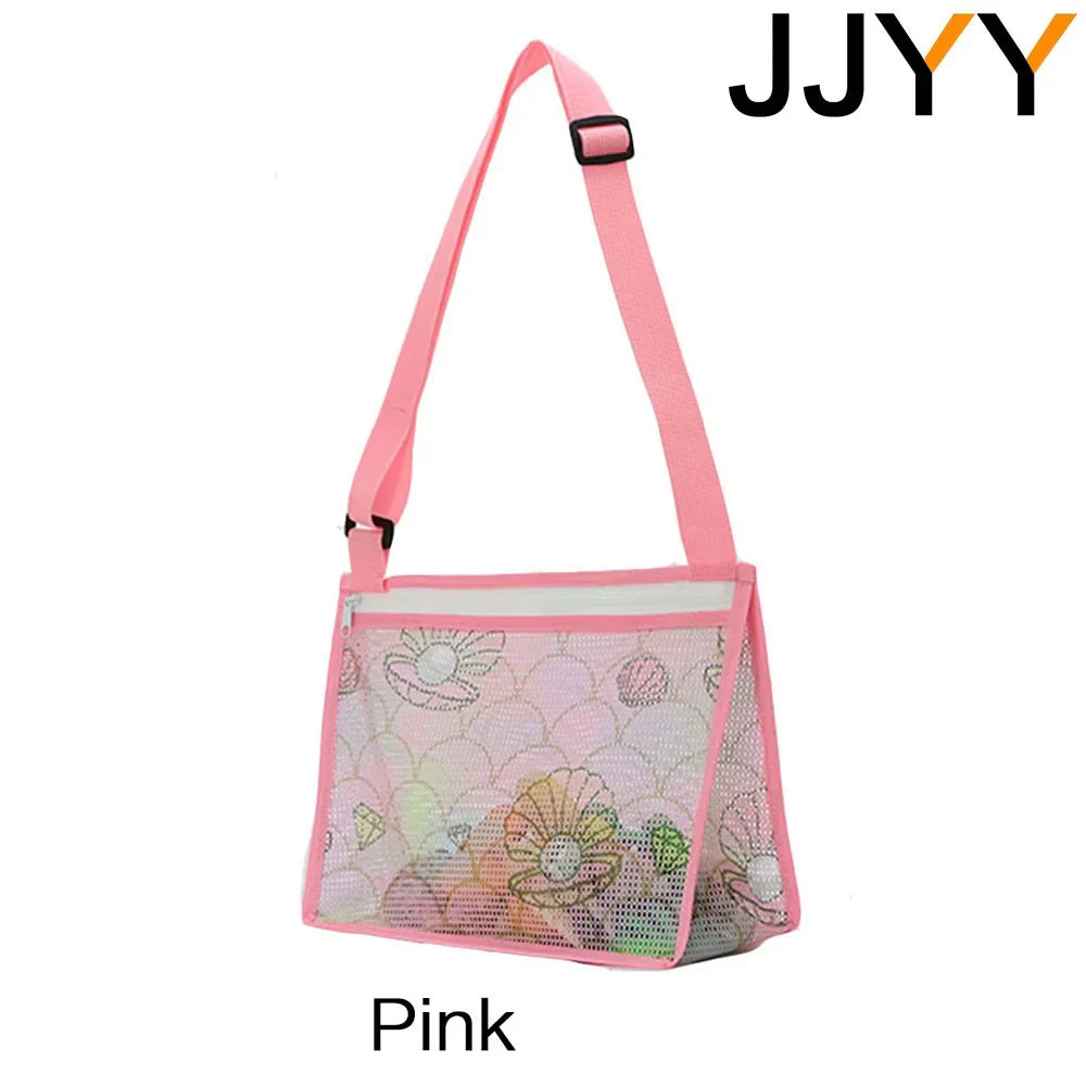 Frendorf | BeachBuddy | Kids Mesh-Strandtasche | Leicht, Faltbar & Schnelltrocknend | Bunt & Praktisch